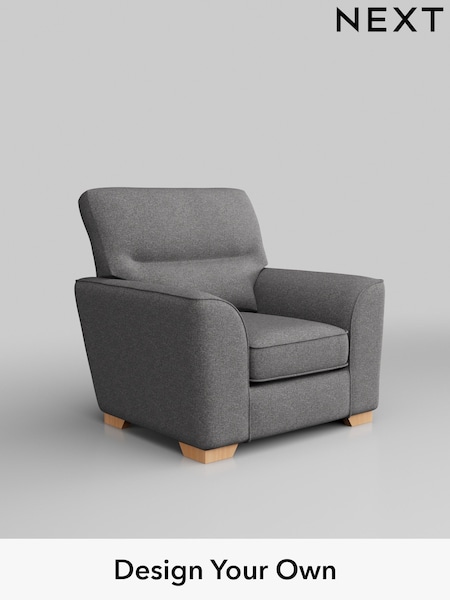 Studio Chenille/Mid Grey Stamford Highback (W44609) | £675