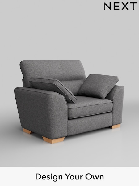 Studio Chenille/Mid Grey Stamford Highback (W44609) | £775