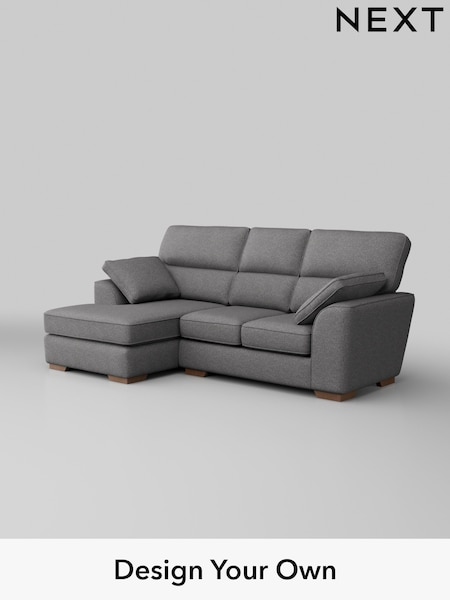 Studio Chenille/Mid Grey Stamford Highback (W44609) | £1,825