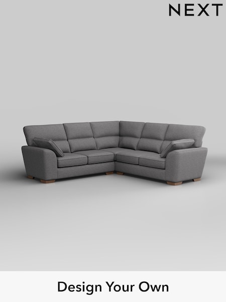 Studio Chenille/Mid Grey Stamford Highback (W44609) | £2,250