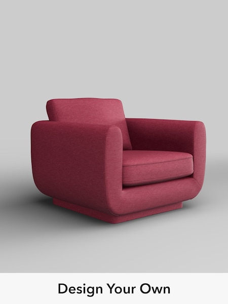 Fine Chenille Easy Clean/Mid Raspberry Pink N Premium Pia (W44619) | £1,025