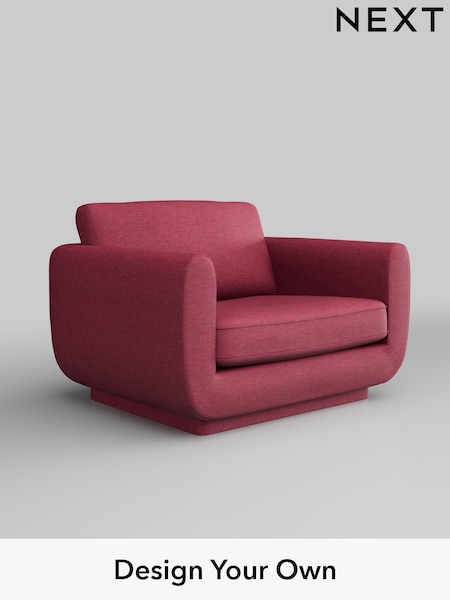 Fine Chenille Easy Clean/Mid Raspberry Pink N Premium Pia (W44619) | £1,125