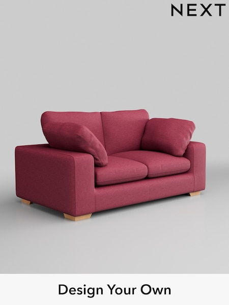 Fine Chenille Easy Clean/Mid Raspberry Pink N Premium The Snuggle Grand (W44623) | £1,699