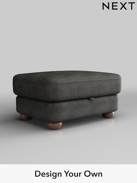 Monza Faux Leather Easy Clean/Dark Grey Jasmine (W44628) | £499