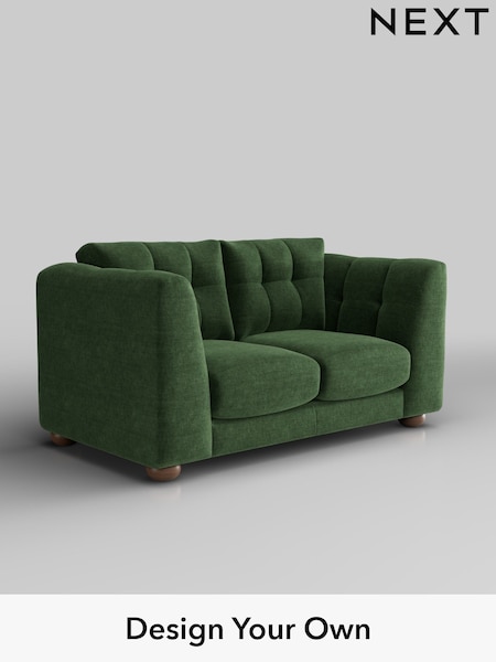 Luxe Chenille/Dark Green Jasmine (W44633) | £1,375