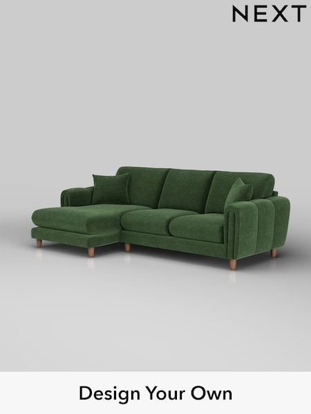 Luxe Chenille/Dark Green Odella (W44636) | £2,050