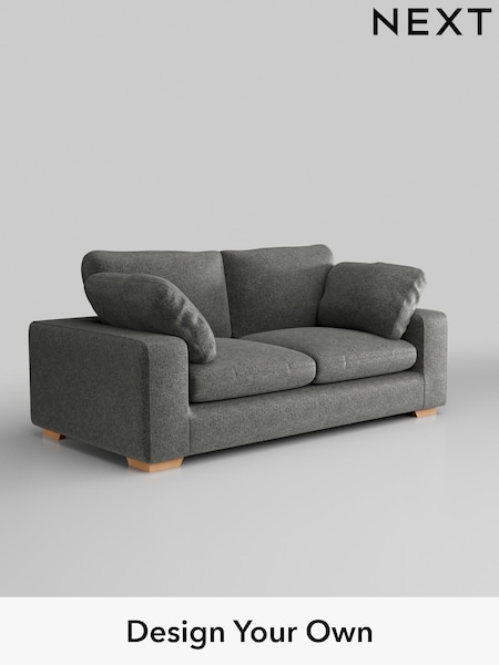Plush Chenille/Dark Grey N Premium The Snuggle Grand (W44649) | £1,799