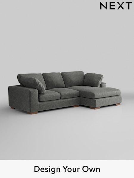 Plush Chenille/Dark Grey N Premium The Snuggle Grand (W44649) | £2,575