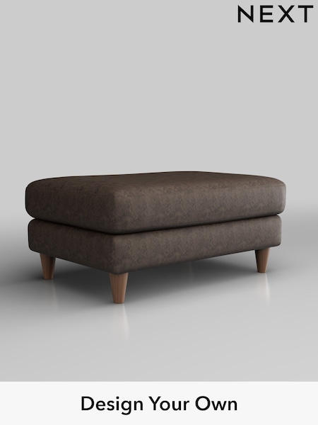 Monza Faux Leather Easy Clean/Peppercorn Brown Hartley Relaxed Sit (W44650) | £425