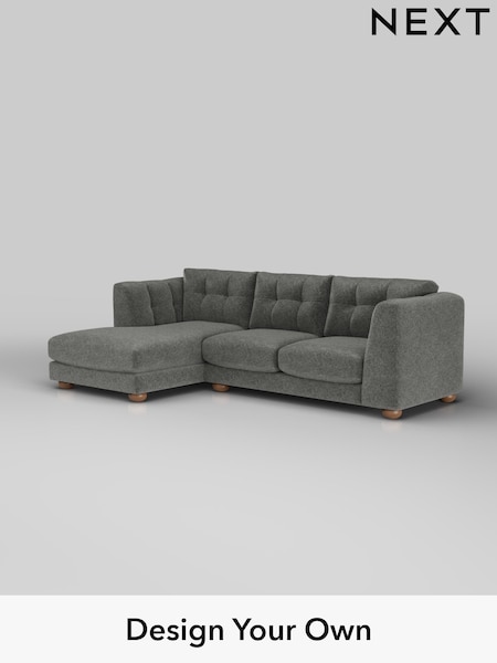 Plush Chenille/Dark Grey Jasmine (W44655) | £2,075
