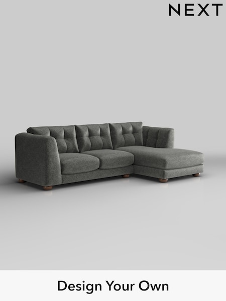 Plush Chenille/Dark Grey Jasmine (W44655) | £2,075