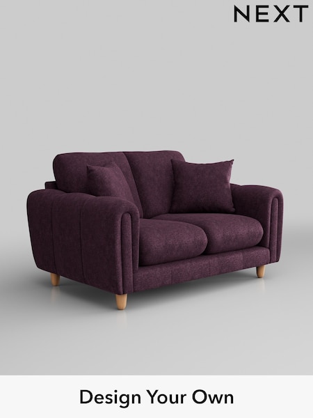 Plush Chenille/Dark Plum Purple Odella (W44656) | £1,175