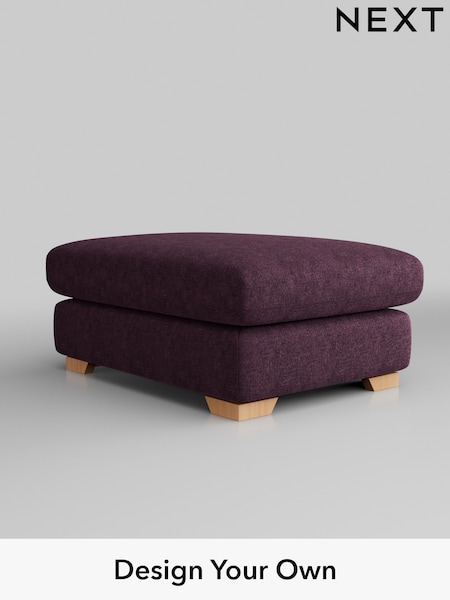 Plush Chenille/Dark Plum Purple N Premium The Snuggle Grand (W44657) | £599
