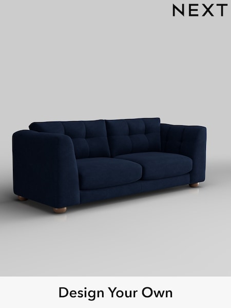 Luxe Chenille/Navy Blue Jasmine (W44663) | £1,575