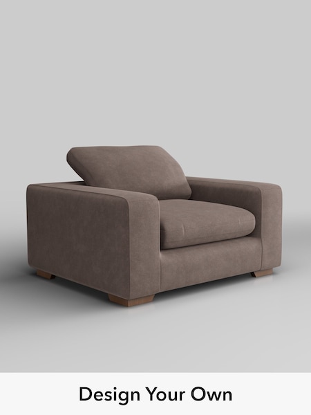Luxe Chenille/Mink Brown N Premium The Snuggle Grand (W44664) | £1,499