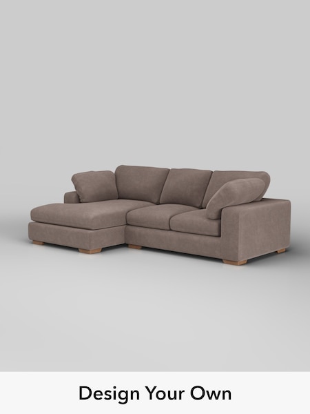 Luxe Chenille/Mink Brown N Premium The Snuggle Grand (W44664) | £2,675