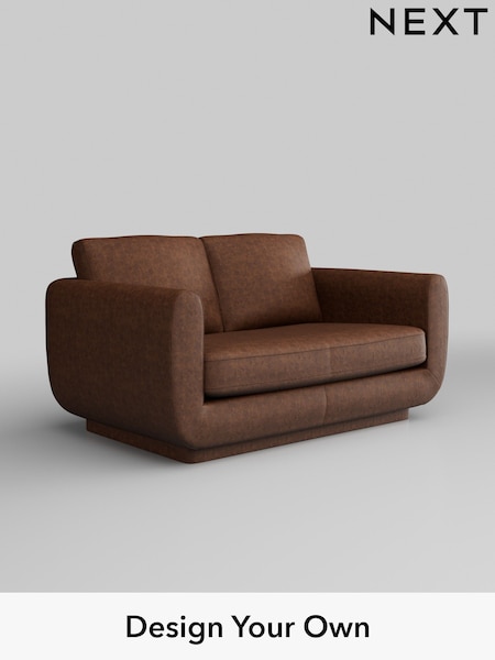 Monza Faux Leather Easy Clean/Chestnut Brown N Premium Pia (W44666) | £1,325