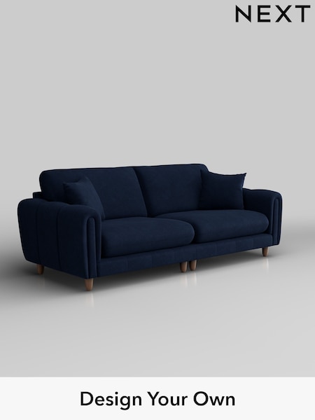 Luxe Chenille/Navy Blue Odella (W44669) | £1,575