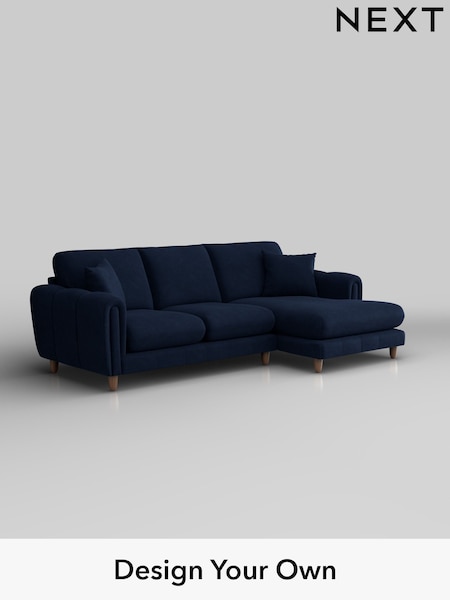 Luxe Chenille/Navy Blue Odella (W44669) | £2,050