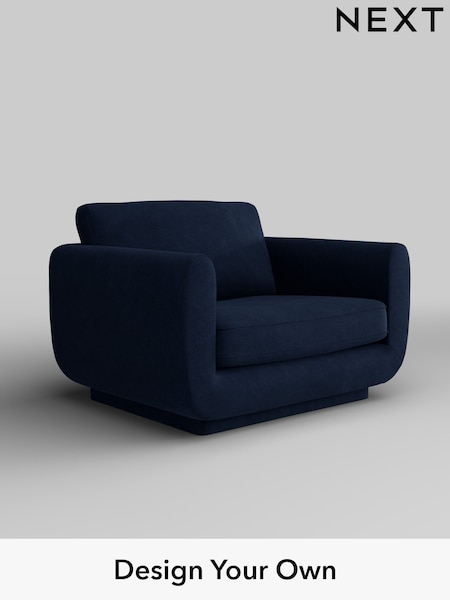 Luxe Chenille/Navy Blue N Premium Pia (W44671) | £1,225