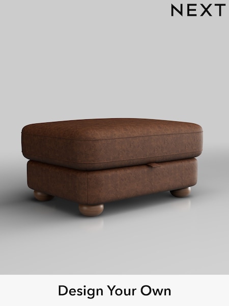 Monza Faux Leather Easy Clean/Chestnut Brown Jasmine (W44681) | £499