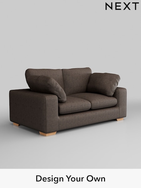 Monza Faux Leather Easy Clean/Peppercorn Brown N Premium The Snuggle Grand (W44682) | £1,699