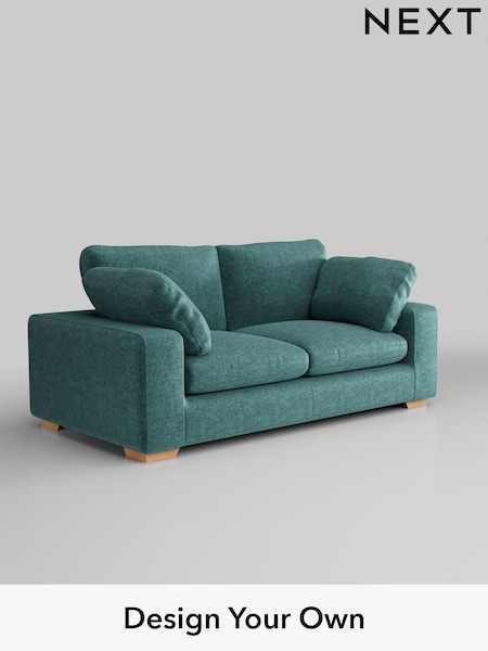 Plush Chenille/Dark Teal Green N Premium The Snuggle Grand (W44683) | £1,799
