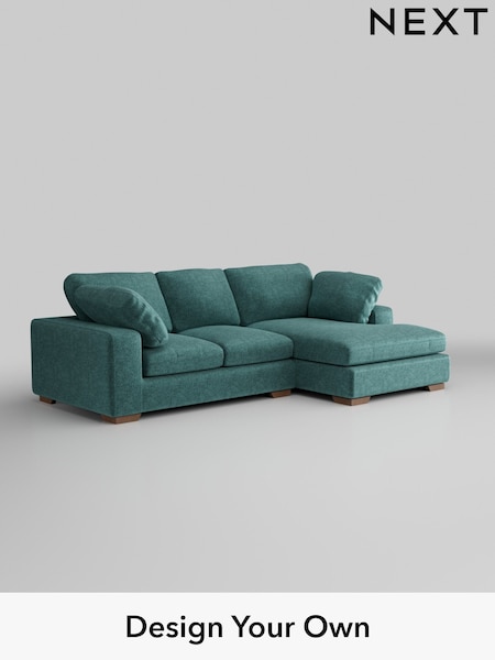Plush Chenille/Dark Teal Green N Premium The Snuggle Grand (W44683) | £2,575