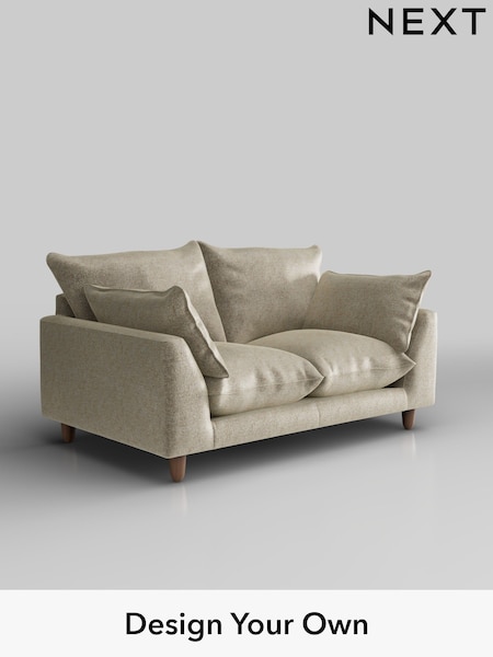 Plush Chenille/Light Natural Noa Deep Relaxed Sit (W44689) | £1,075