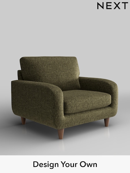 Plush Chenille/Moss Green Camden (W44693) | £650