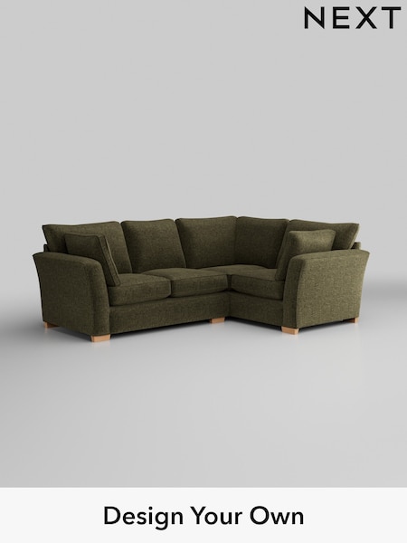 Plush Chenille/Moss Green Heath Highback (W44698) | £2,050