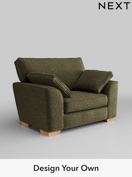 Plush Chenille/Moss Green Stamford (W44699) | £850