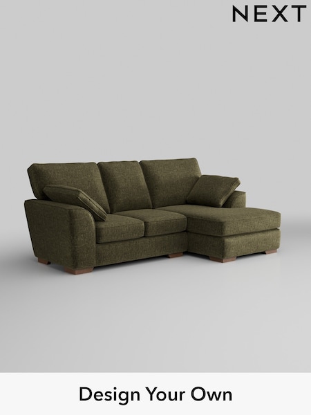 Plush Chenille/Moss Green Stamford (W44699) | £1,699