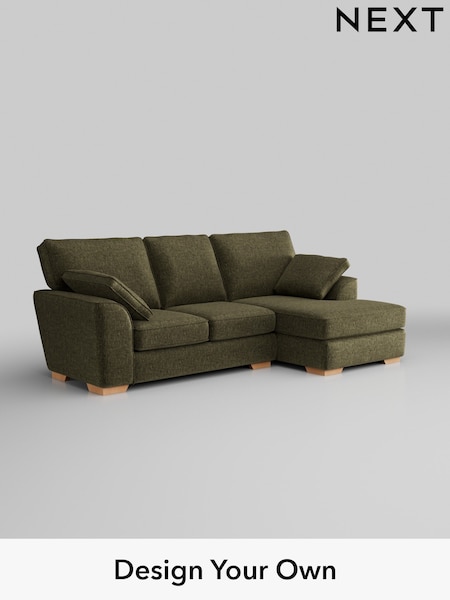 Plush Chenille/Moss Green Stamford (W44699) | £1,799