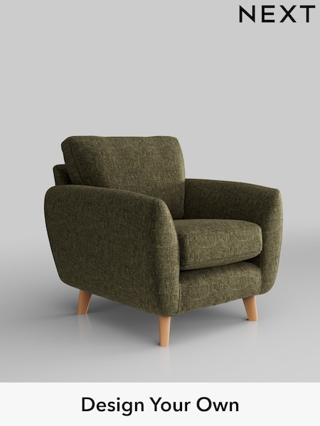 Plush Chenille/Moss Green Wilson (W44701) | £550