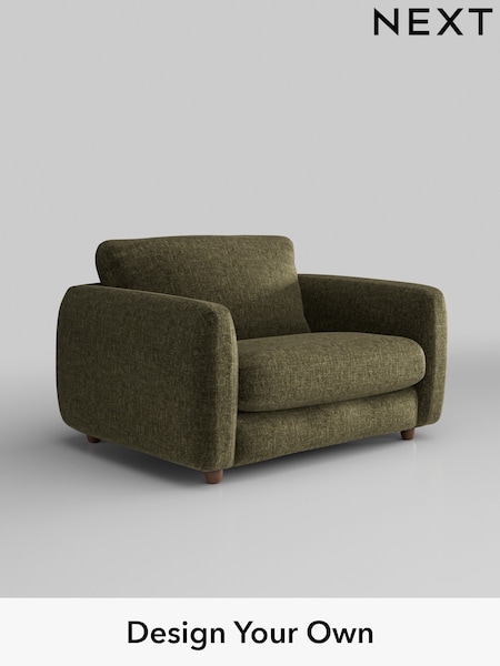Plush Chenille/Moss Green Aiden (W44705) | £925