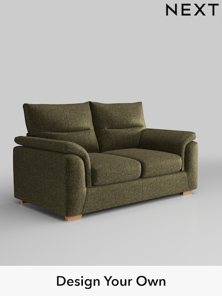 Plush Chenille/Moss Green Hayden Highback (W44707) | £1,125