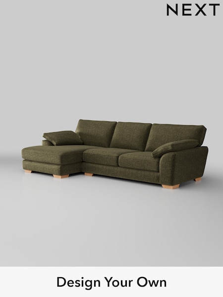 Plush Chenille/Moss Green Stamford Grand Relaxed Sit (W44721) | £2,550