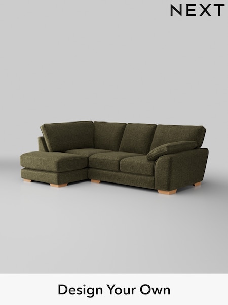 Plush Chenille/Moss Green Stamford Grand Relaxed Sit (W44721) | £2,375