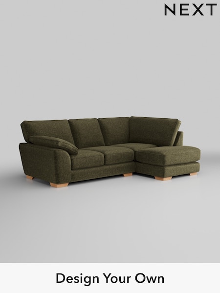 Plush Chenille/Moss Green Stamford Grand Relaxed Sit (W44721) | £2,375