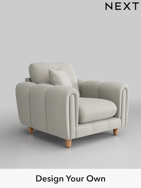 Plush Chenille/Oyster Odella (W44723) | £875