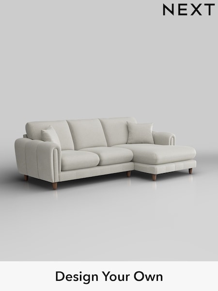 Plush Chenille/Oyster Odella (W44723) | £1,950