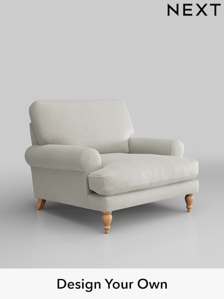 Plush Chenille/Oyster Erin Deep Relaxed Sit (W44725) | £875