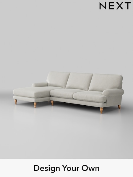 Plush Chenille/Oyster Erin Deep Relaxed Sit (W44725) | £1,975