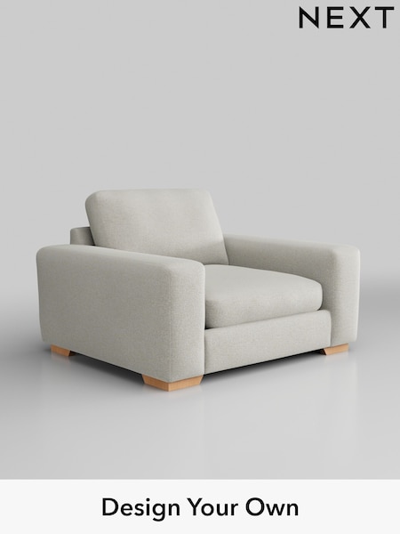 Plush Chenille/Oyster Houghton Deep Sit (W44727) | £975