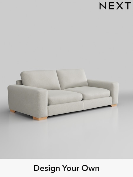 Plush Chenille/Oyster Houghton Deep Sit (W44727) | £1,475