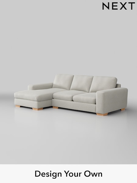 Plush Chenille/Oyster Houghton Deep Sit (W44727) | £2,050