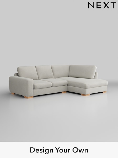 Plush Chenille/Oyster Houghton Deep Sit (W44727) | £2,099