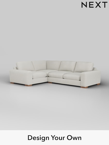 Plush Chenille/Oyster Houghton Deep Sit (W44727) | £2,575