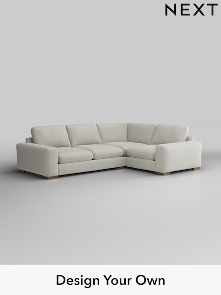 Plush Chenille/Oyster Houghton Deep Sit (W44727) | £2,575